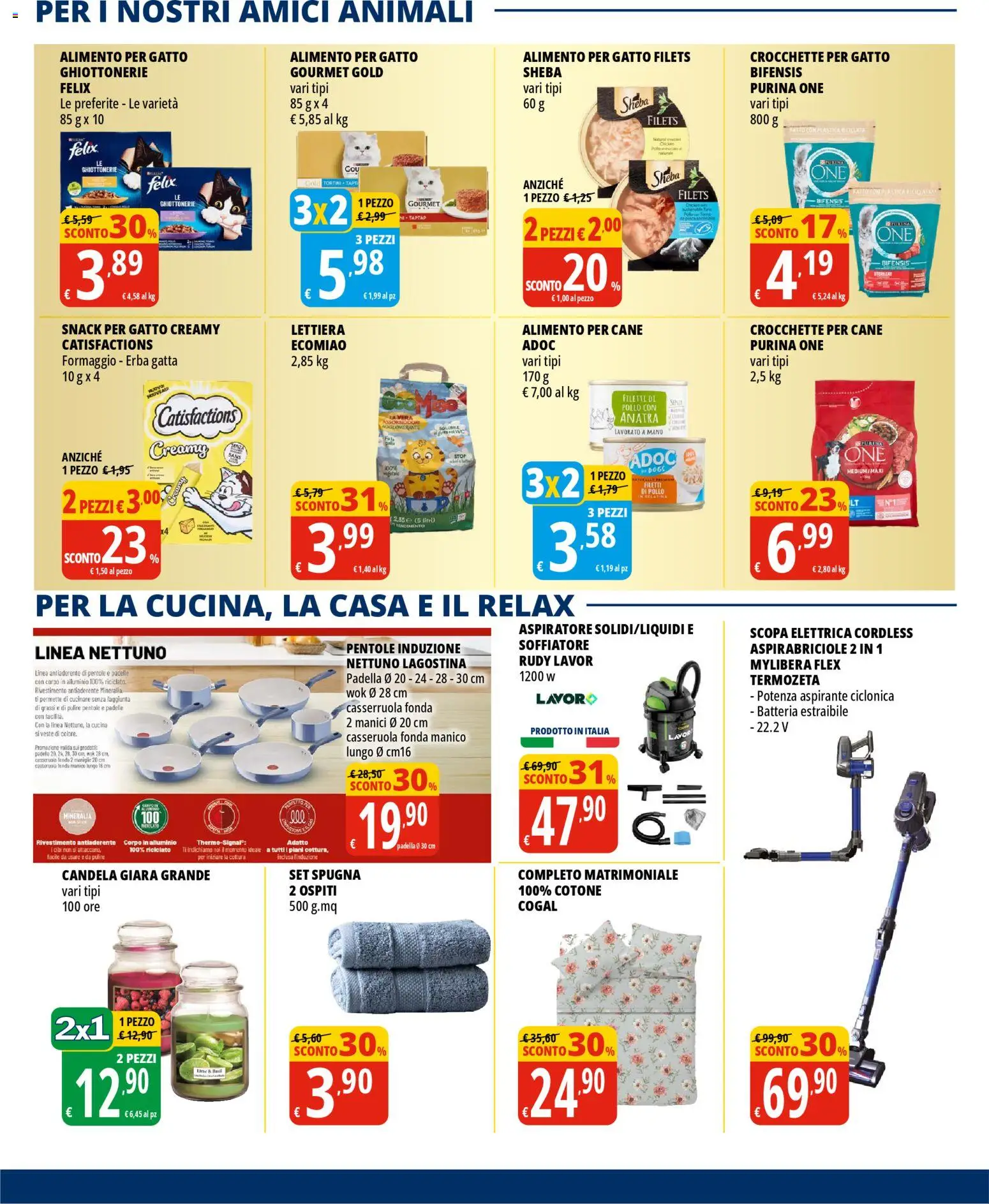 Volantino Tigros del 10.03.2026 | Pagina: 30 | Prodotti: Spugna, Scopa, Casseruola, Alluminio