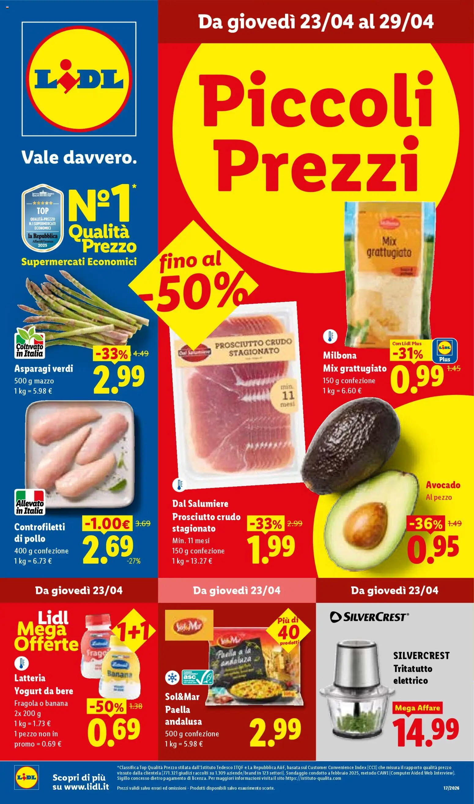 Volantino Lidl del 23.04.2026 | Pagina: 1
