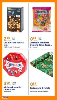 Anteprima del volantino Volantino Action valido a partire dal 03.12.2025 | Pagina: 22 | Prodotti: Caramelle, Frutta