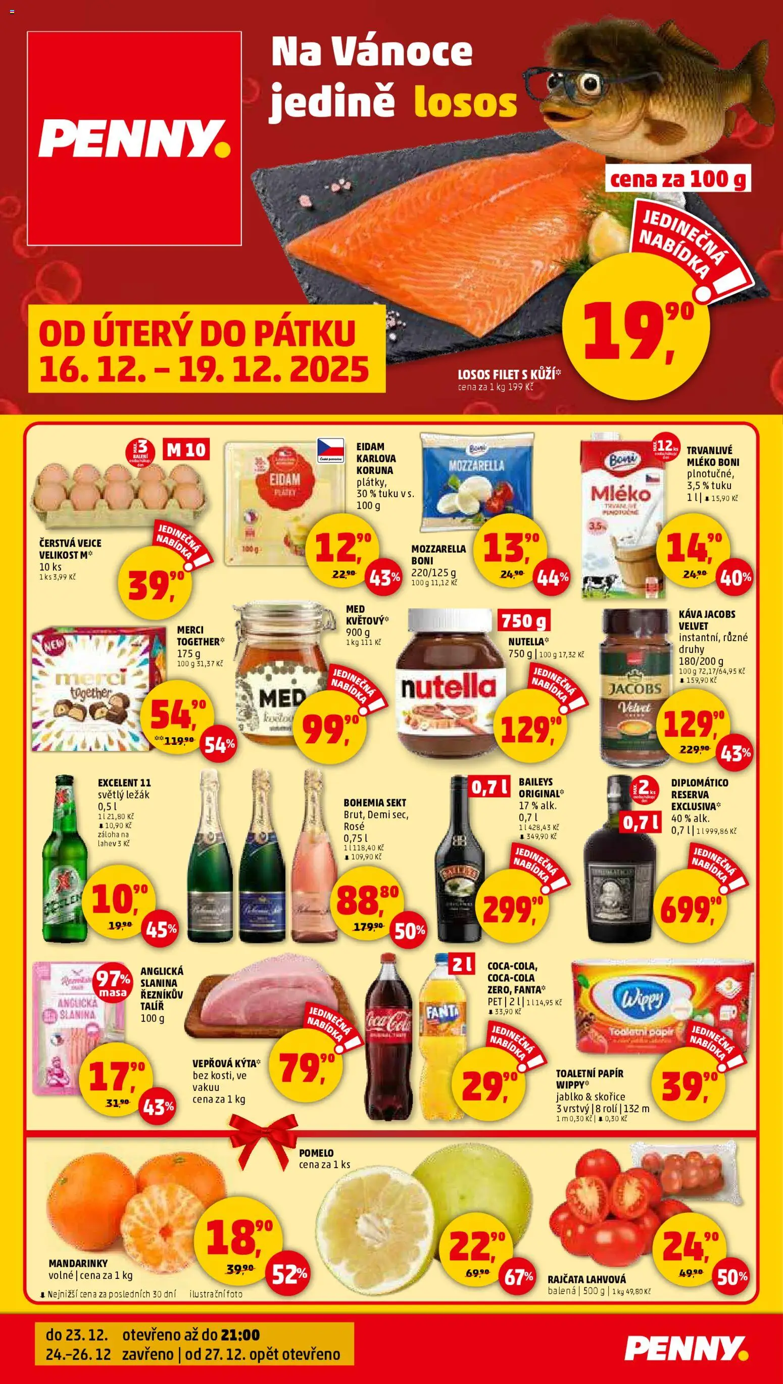Penny Market leták - Čtvrtečník od 16.12.2025 | Strana: 1