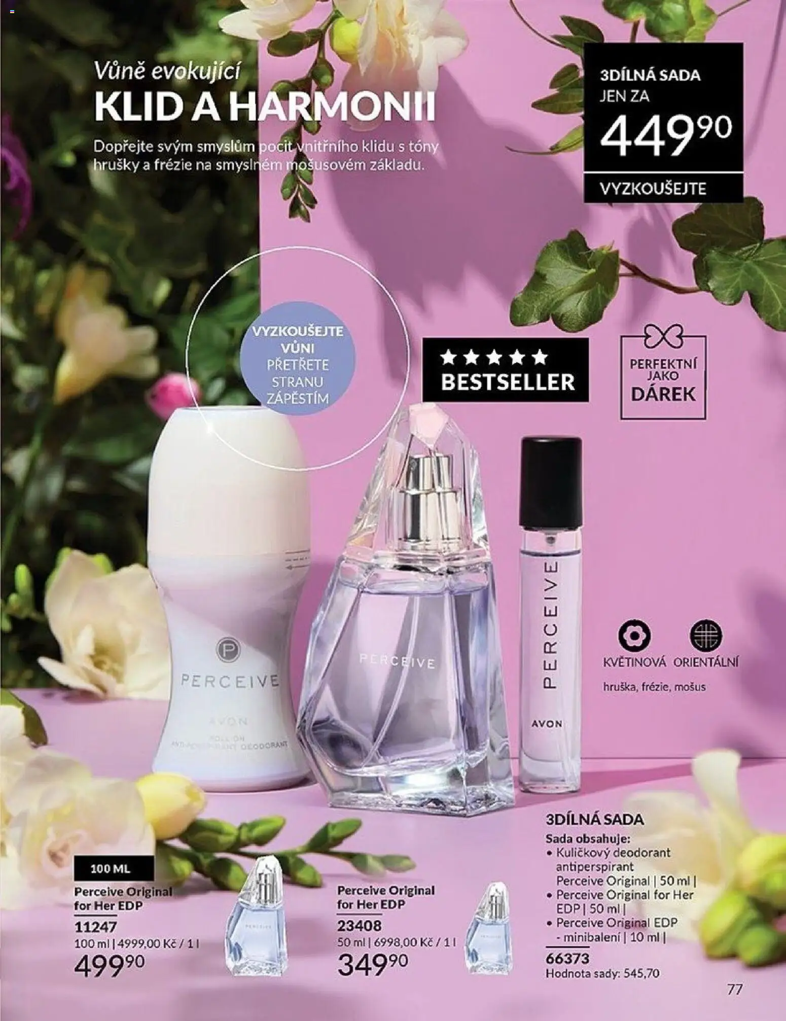Avon Katalog 04/2026 od 01.04.2026 | Strana: 77 | Produkty: Deodorant, Antiperspirant, Hrušky