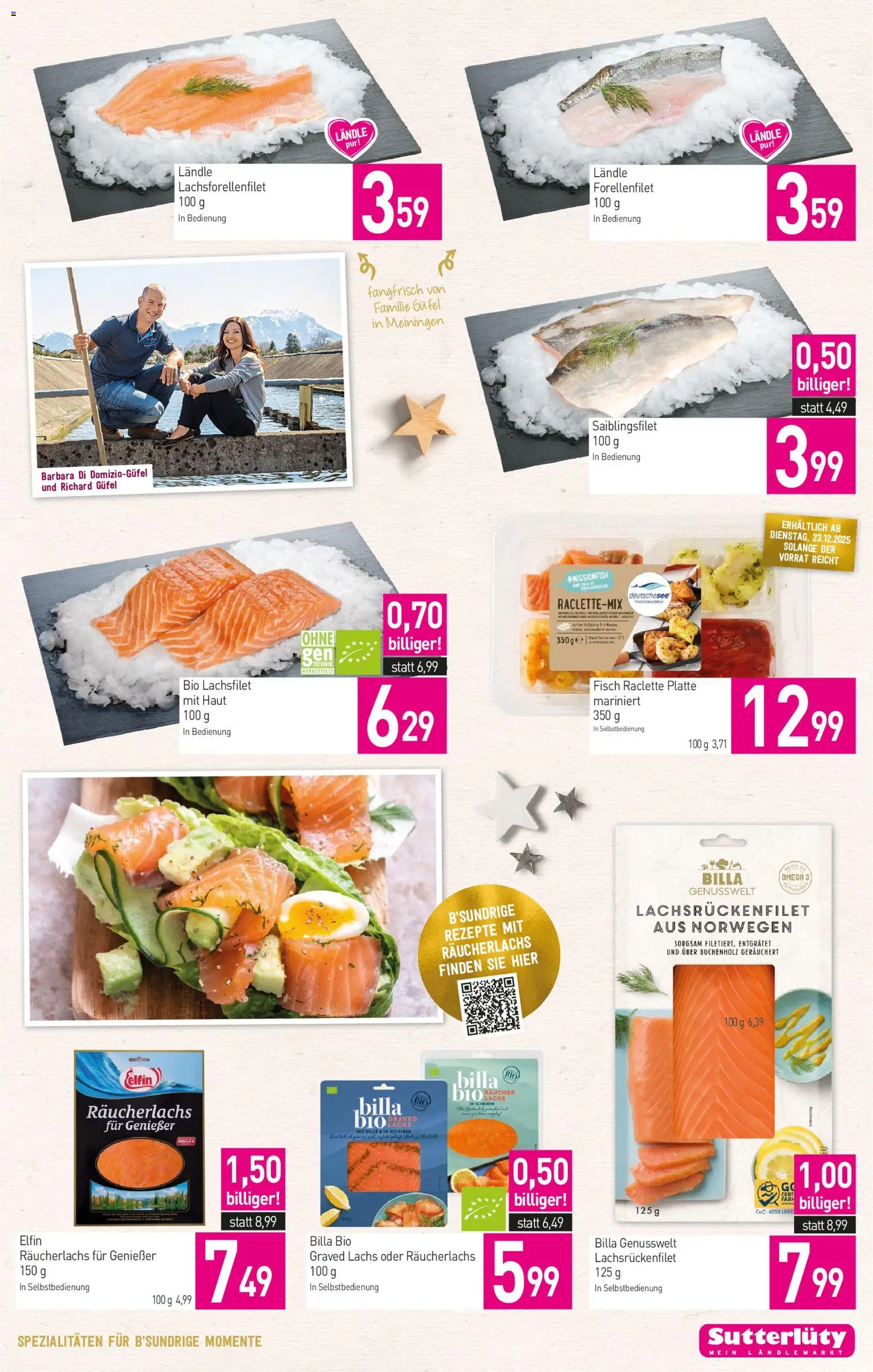 Sutterlüty Flugblatt gültig ab 22.12.2025 | Seite: 7 | Produkte: Fisch
