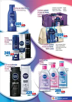 Mleko za telo Nivea Rich Nourishing, Body milk Rich Nourishing 48h Intensive Moisture Care Deep Moisture Serum and 2x almond oil DRY TO VERY DRY SKIN - pregled Trnava Promet kataloga - važi od 06.03.2026 | Strana: 21 | Proizvode: Voda, Micelarna voda, Gel za tuširanje, Dezodorans