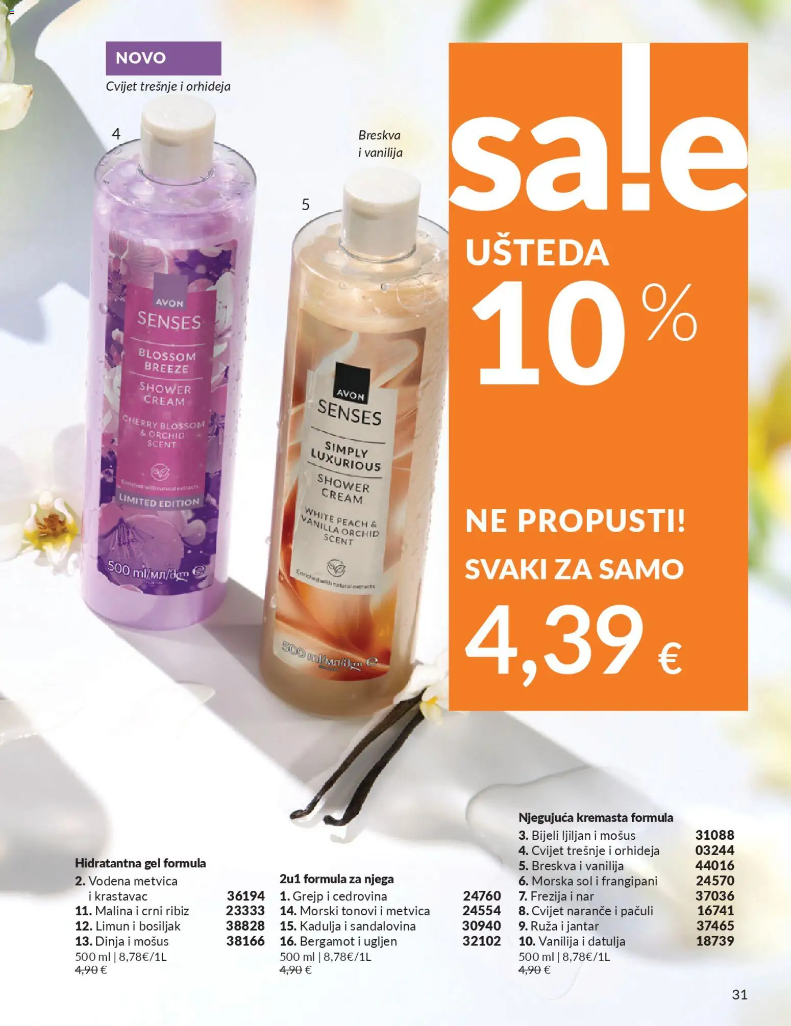 Avon katalog | vrijedi od 01.04.2026 | Stranica: 31