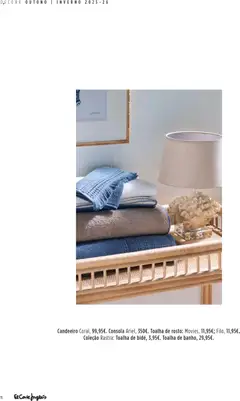 Pré-visualização El Corte Ingles Decora válido de 23.10.2025 | Página: 70 | Produtos: Candeeiro