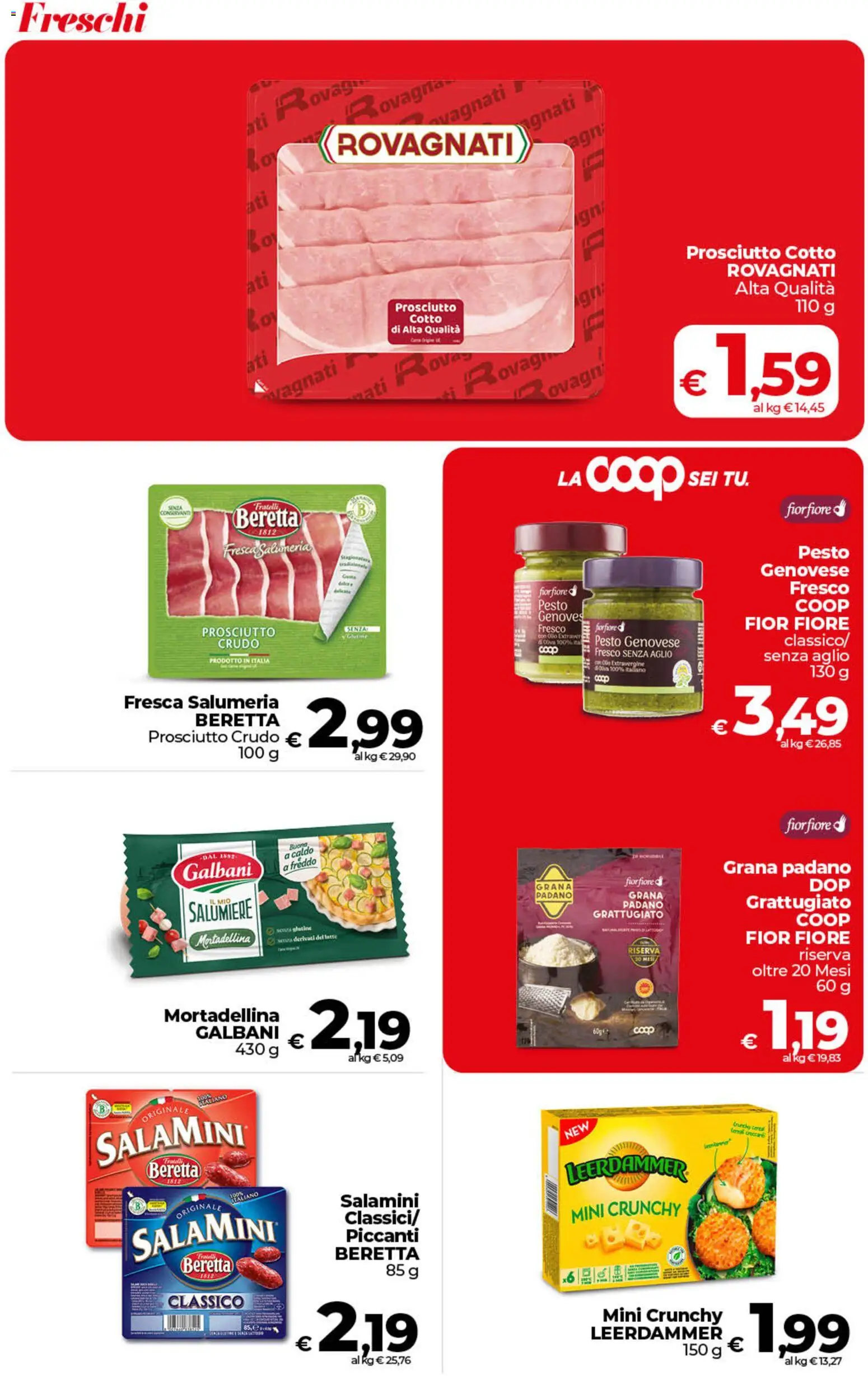 Volantino COOP del 06.03.2026 | Pagina: 12 | Prodotti: Prosciutto Crudo, Olio, Prosciutto, Aglio