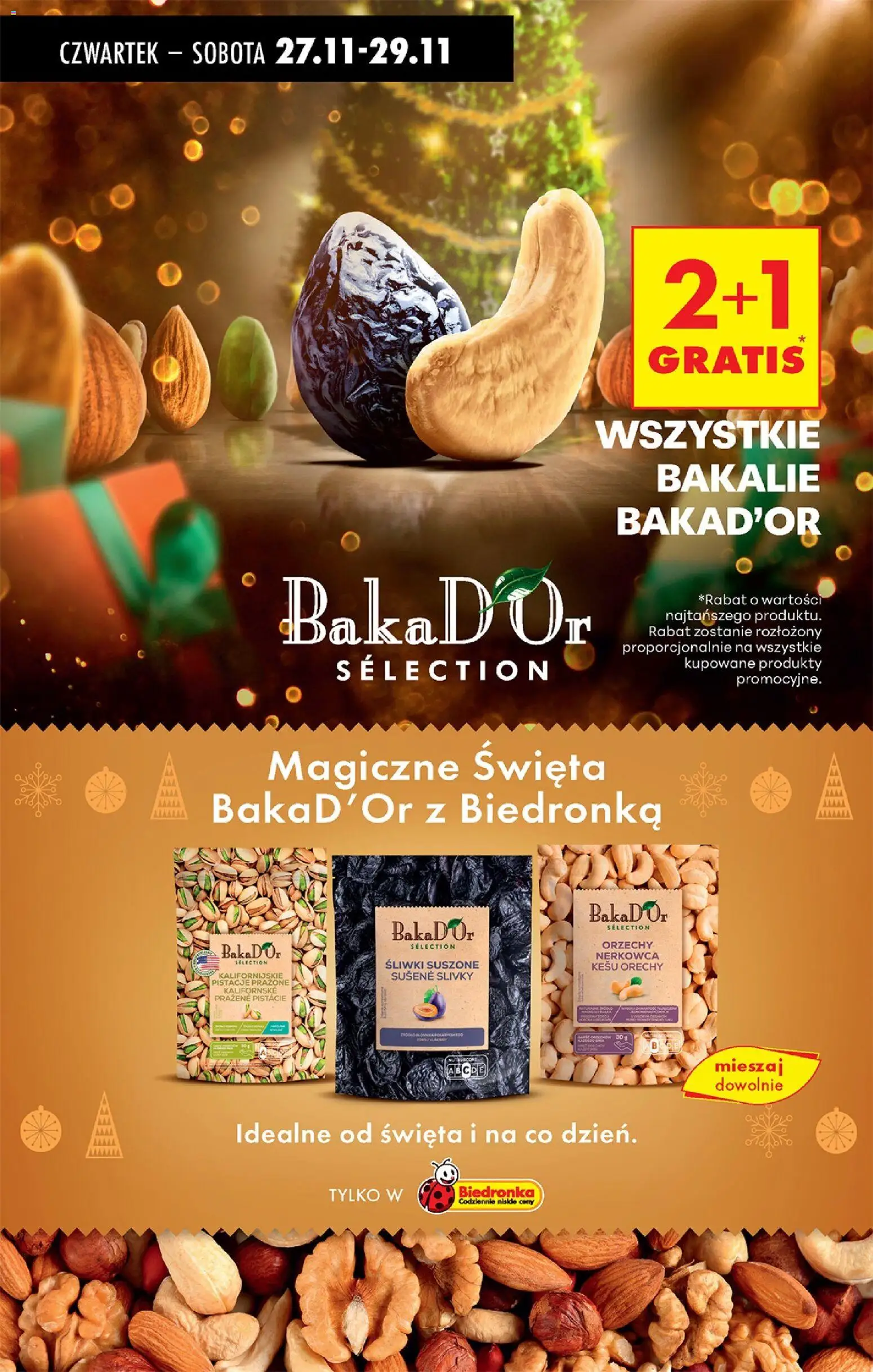 Biedronka Black Friday od 27.11.2025 | Strona: 67 | Produkty: Śliwki, Śliwki suszone, Orzechy