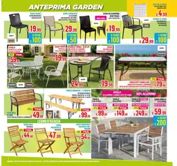 Anteprima del volantino Satur volantino valido a partire dal 09.03.2026 | Pagina: 2 | Prodotti: Braccioli, Top, Panchina, Tavolo