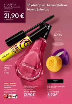 Oriflame-mainoslehti voimassa 11.03.2026 alkaen | Sivu: 42 | Tuotteet: Tuoksu, Ripsiväri