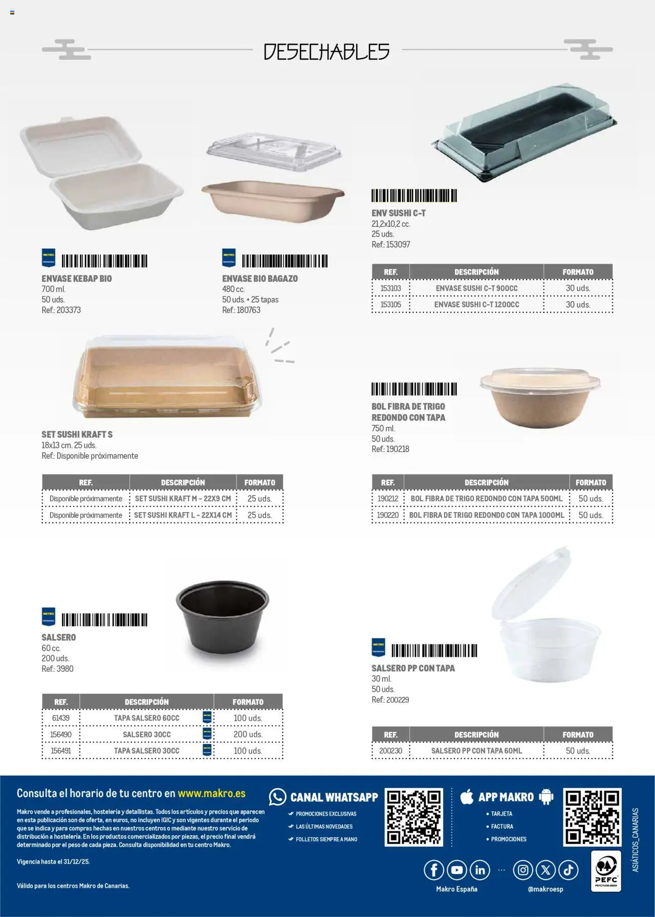 Makro - Cocina fusión asiática Canarias │ válido desde el 04.06.2025 | Página: 72 | Productos: Peso, Σιδερώστρα