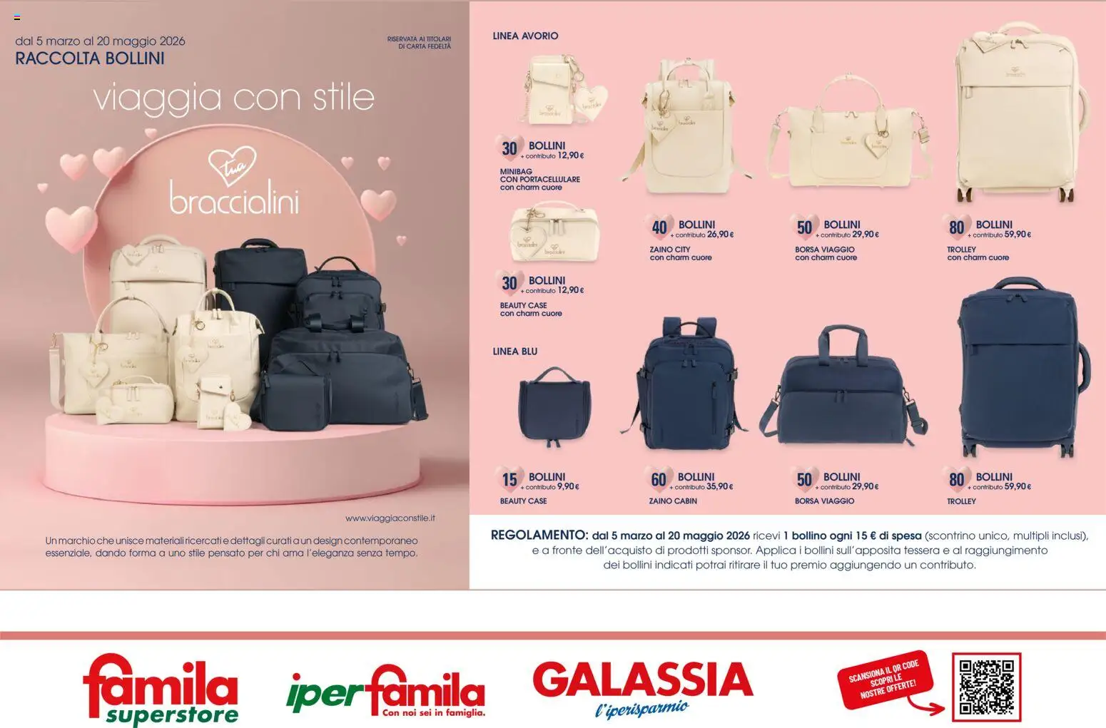 Volantino Galassia del 12.03.2026 | Pagina: 24 | Prodotti: Zaino, Borsa, Trolley