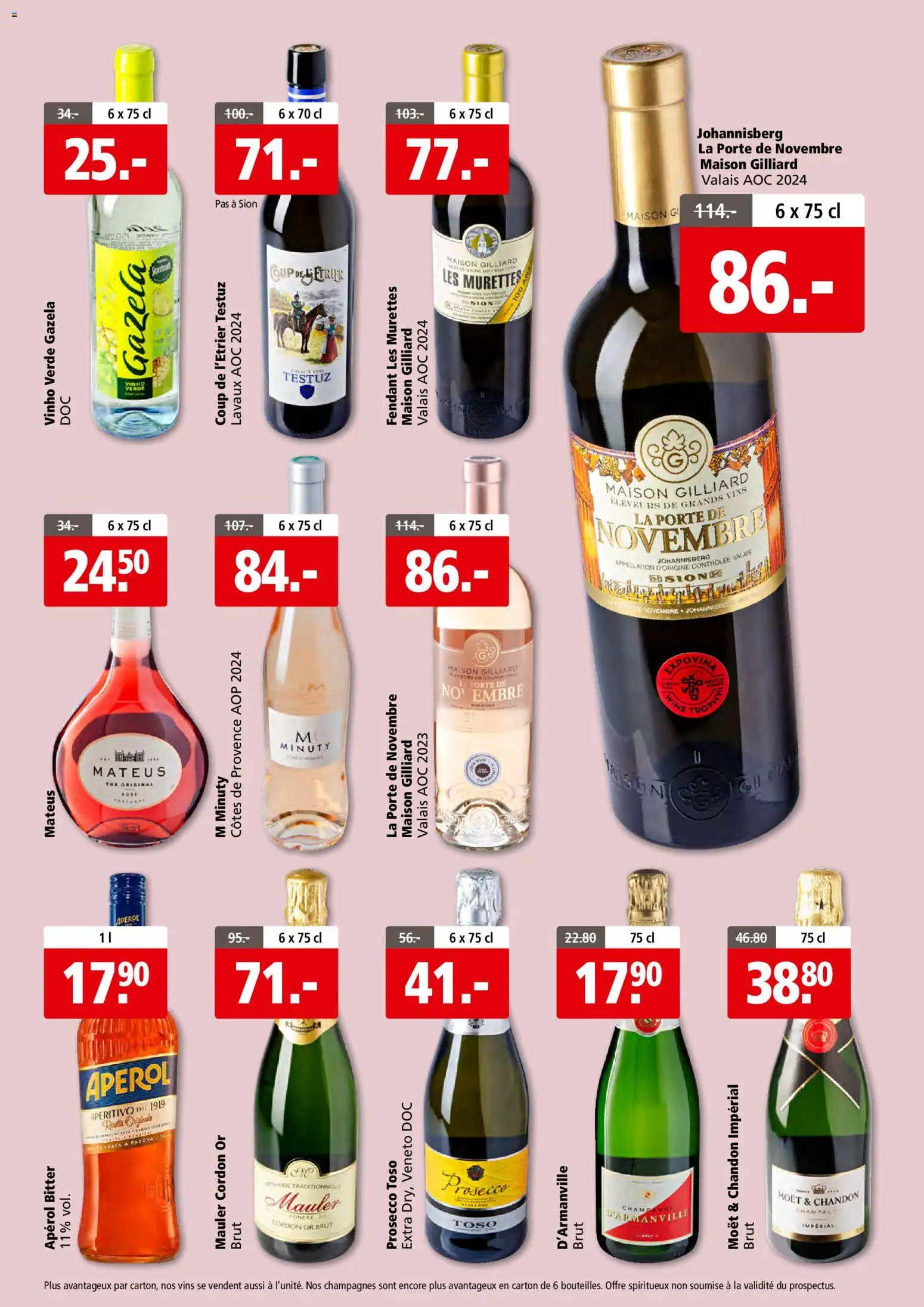 Aligro actionen 2000 Chavannes, Matran, Genève, Sion – gültig ab 23.03.2026 | Seite: 15