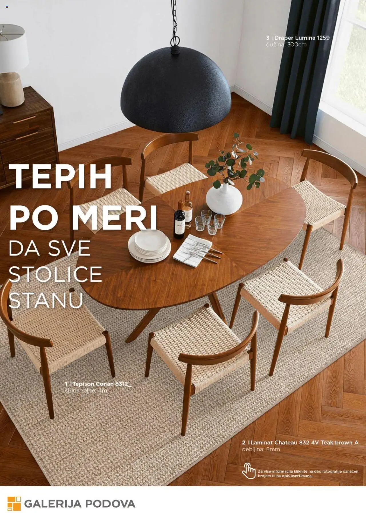 Galerija Podova katalog - važi od 31.01.2025 | Strana: 44 | Proizvode: Tepih