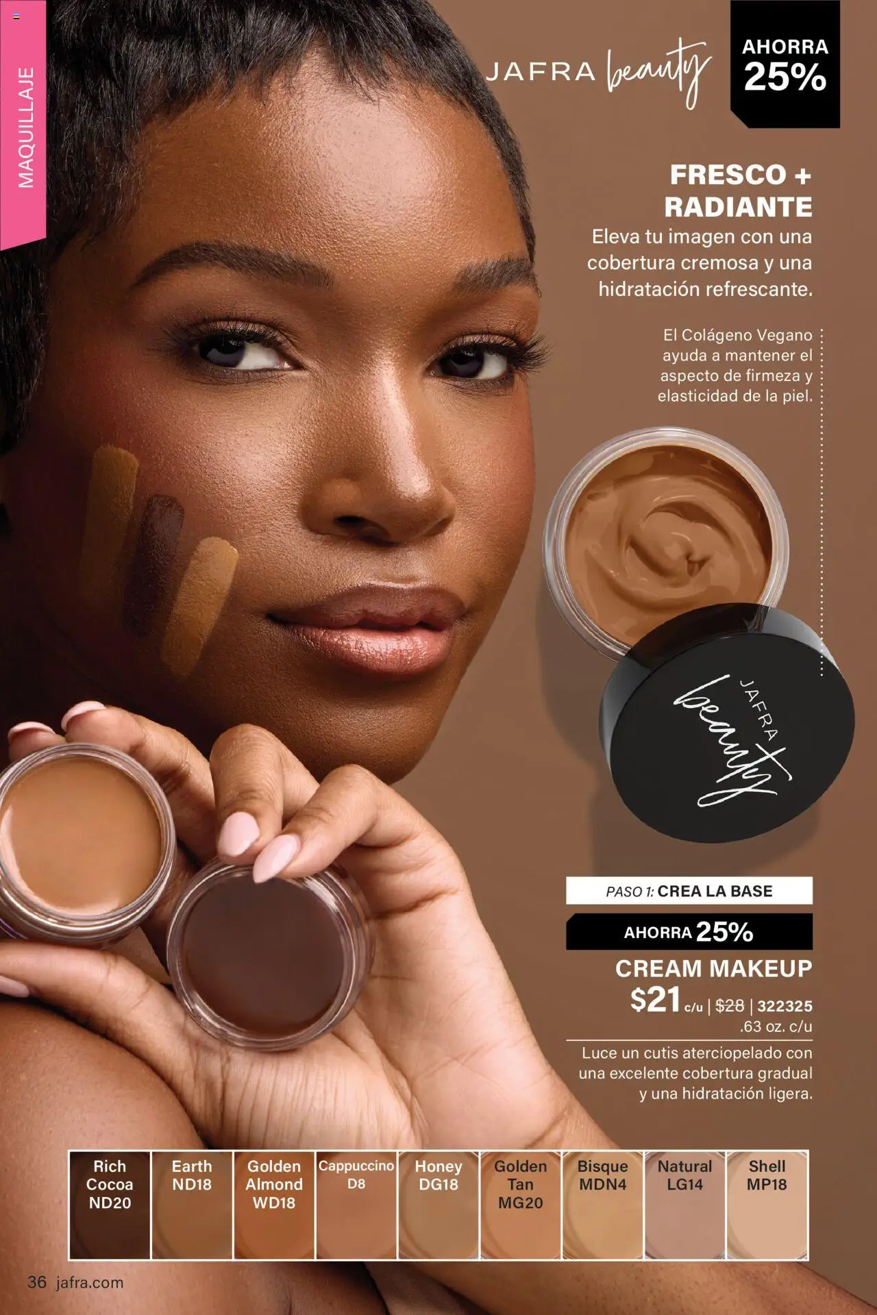 JAFRA folleto │ válido desde el 01.08.2025 | Página: 36 | Productos: Maquillaje