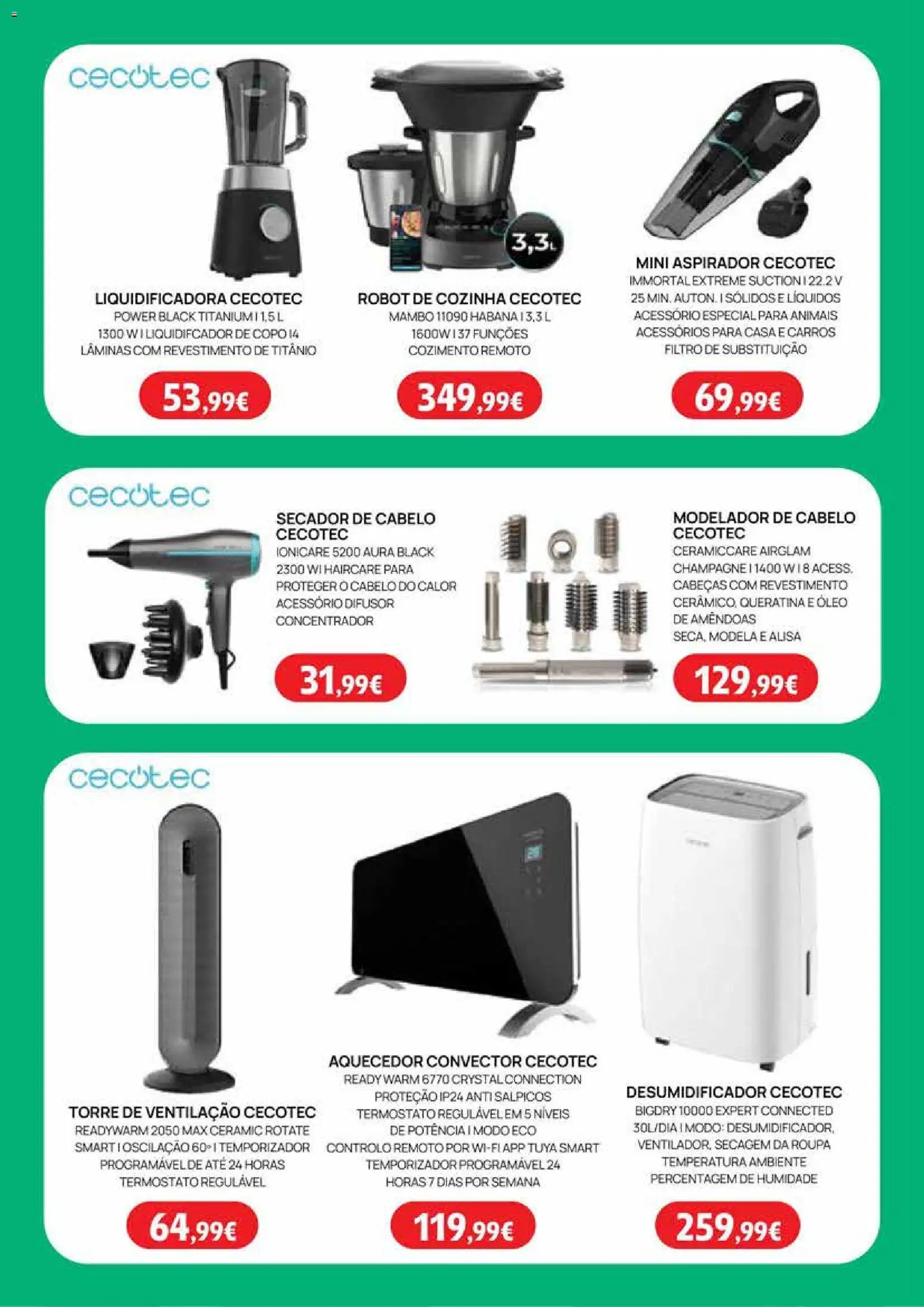 Darty - folheto │ válido de 02.12.2025 | Página: 64 | Produtos: Amêndoas, Aquecedor, Óleo, Difusor