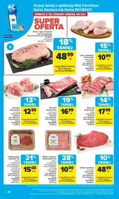 Pogląd oferty "Carrefour Gazetka" - ważna od 03.11.2025 | Strona: 14 | Produkty: Karta, Mięso, Golonka wieprzowa, Boczek