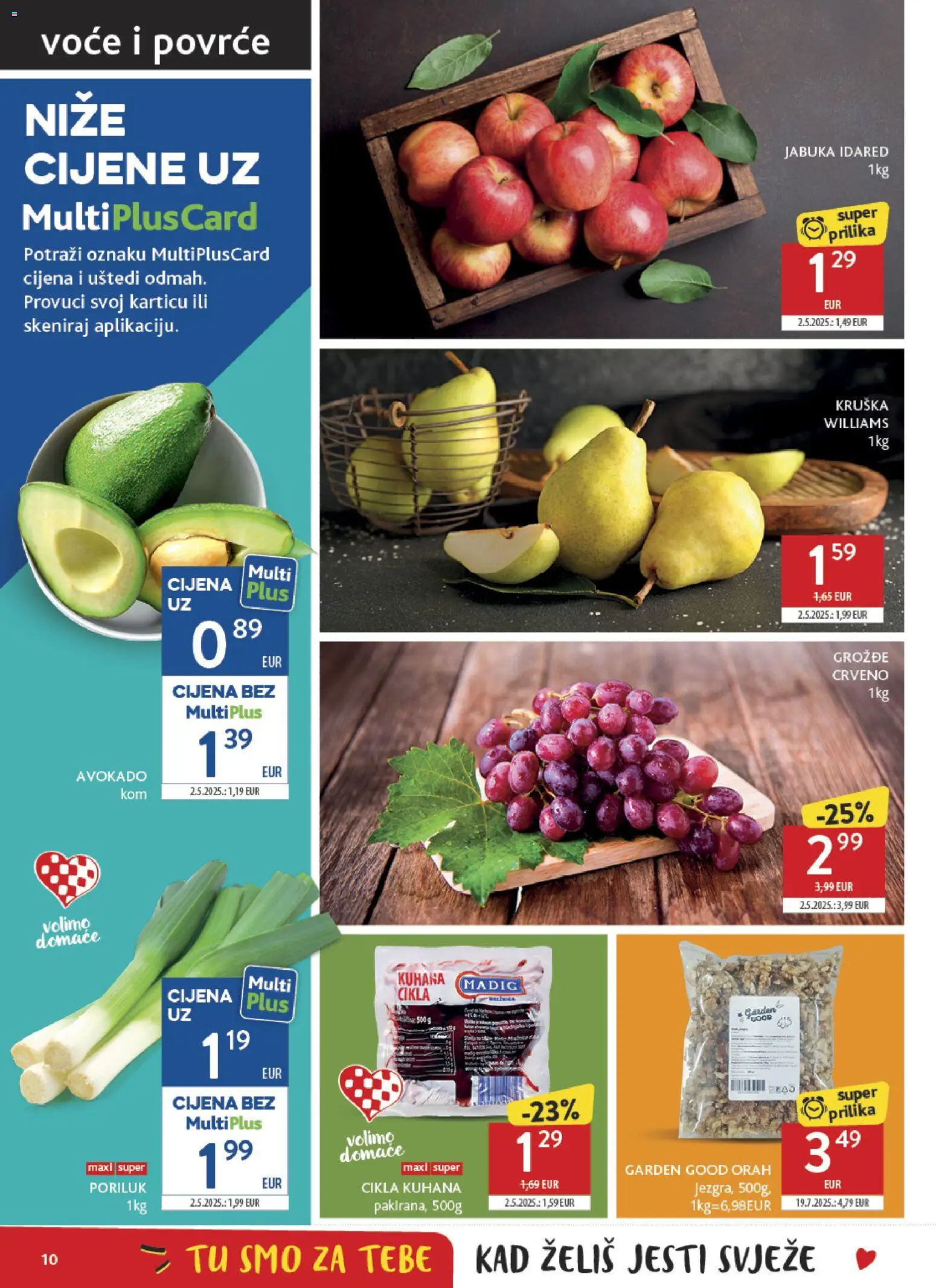 Konzum katalog | vrijedi od 04.03.2026 | Stranica: 10 | Proizvodi: Povrće, Voće, Grožđe, Orah