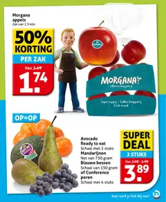 Hoogvliet - Folder - Voorbeeld van een folder van Hoogvliet, geldig van 02.01.2026 | Pagina: 9 | Producten: Appels, Mandarijnen, Schaal, Zak