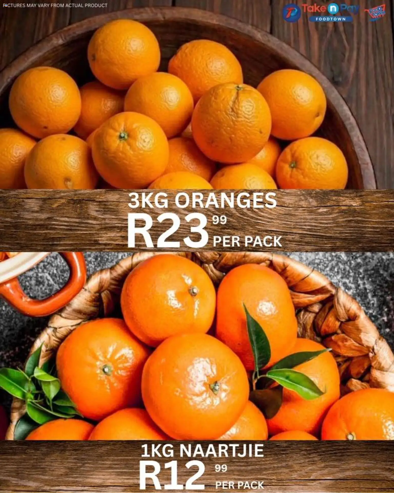 New Take n Pay catalogue – valid from 07.04.2026 | Page: 4 | Products: Oranges