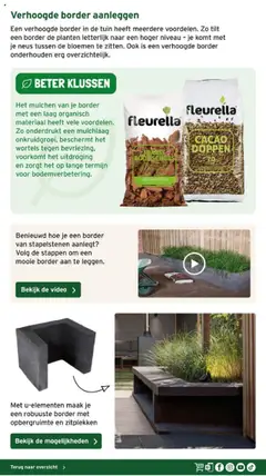 GAMMA - Tuin Magazine Najaar - Voorbeeld van een folder van GAMMA, geldig van 01.01.2025 | Pagina: 29 | Producten: Fagyasztott gyümölcs, Bloemen, Video