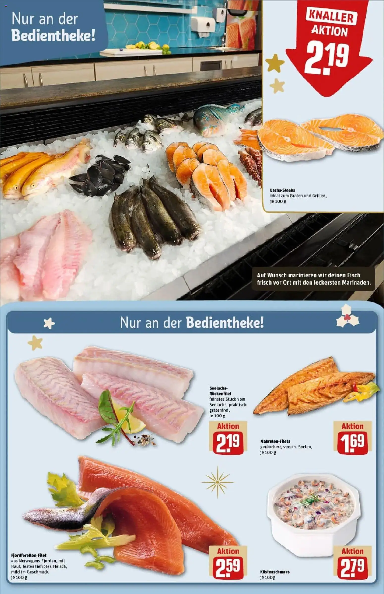 Rewe prospekt Hamburg/Poppenbuettel	 – gültig ab 07.12.2025 | Seite: 27 | Produkte: Fisch, Steak