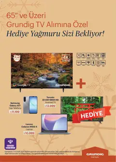 01.12.2025 tarihinden itibaren geçerli olan Arçelik kataloğu önizlemesi | Sayfa: 96 | Ürünler: Laptop, TV, Televizyon