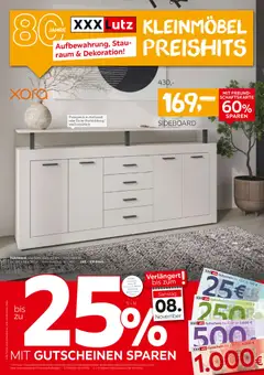 XXXL Lutz Kleinmöbel-Preishits! ab 26.10.2025 gültig