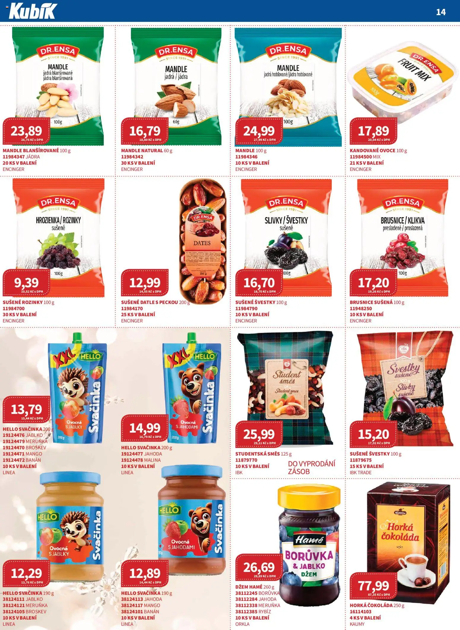 Kubík leták - Velkoobchod od 01.12.2025 | Strana: 14