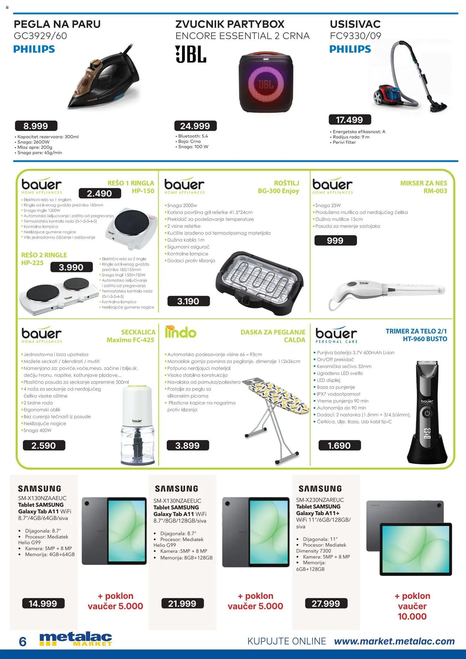 Metalac Market katalog - važi od 01.04.2026 | Strana: 6