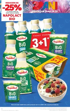 NAPOLACT BIO IAURT, Iaurt Bio 4,5% grasime – valabil de la 20.08.2025 | Pagină: 4