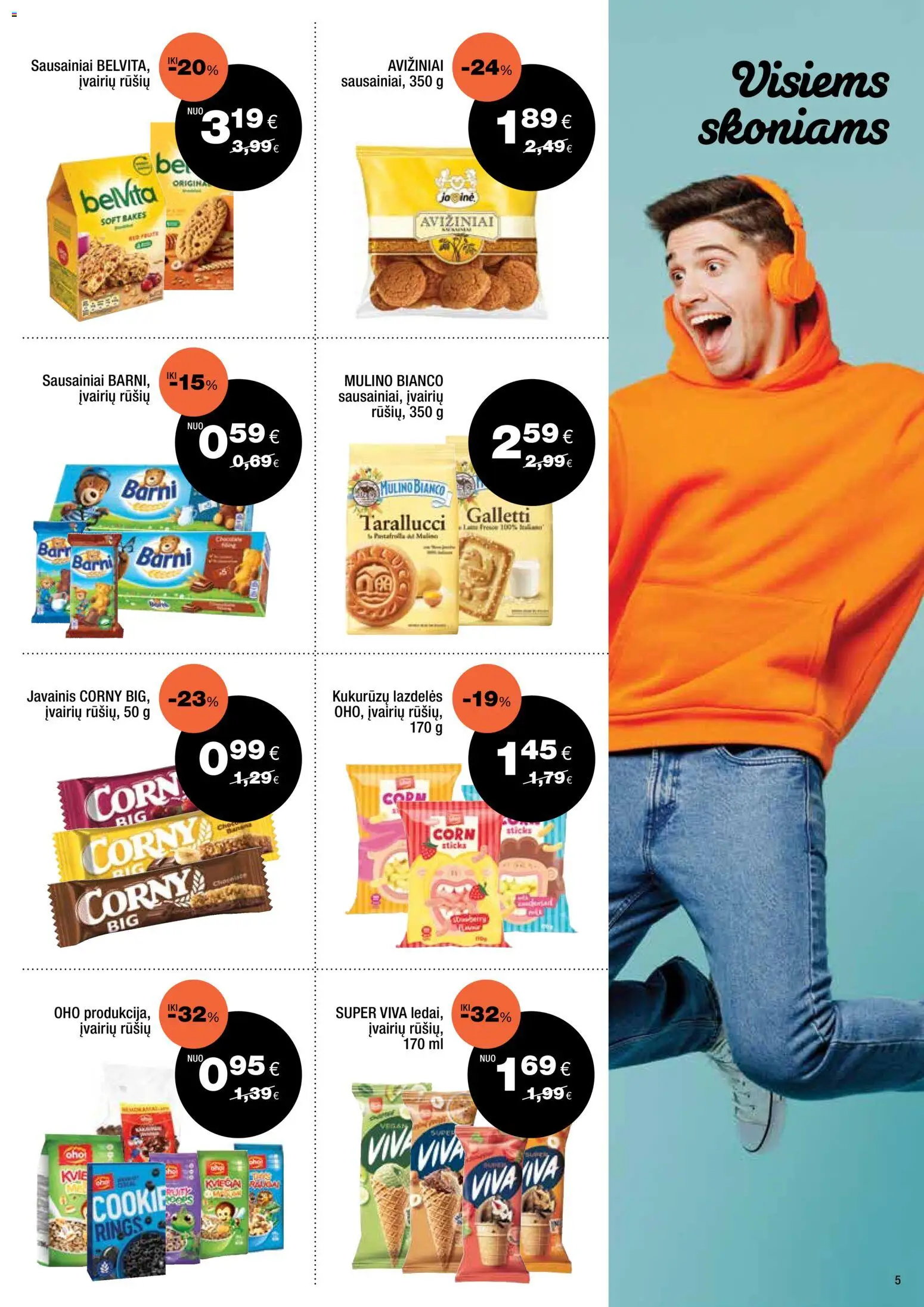 Express market akcijos nuo 16.11.2025 | Puslapis: 5 | Prekių: Sausainiai