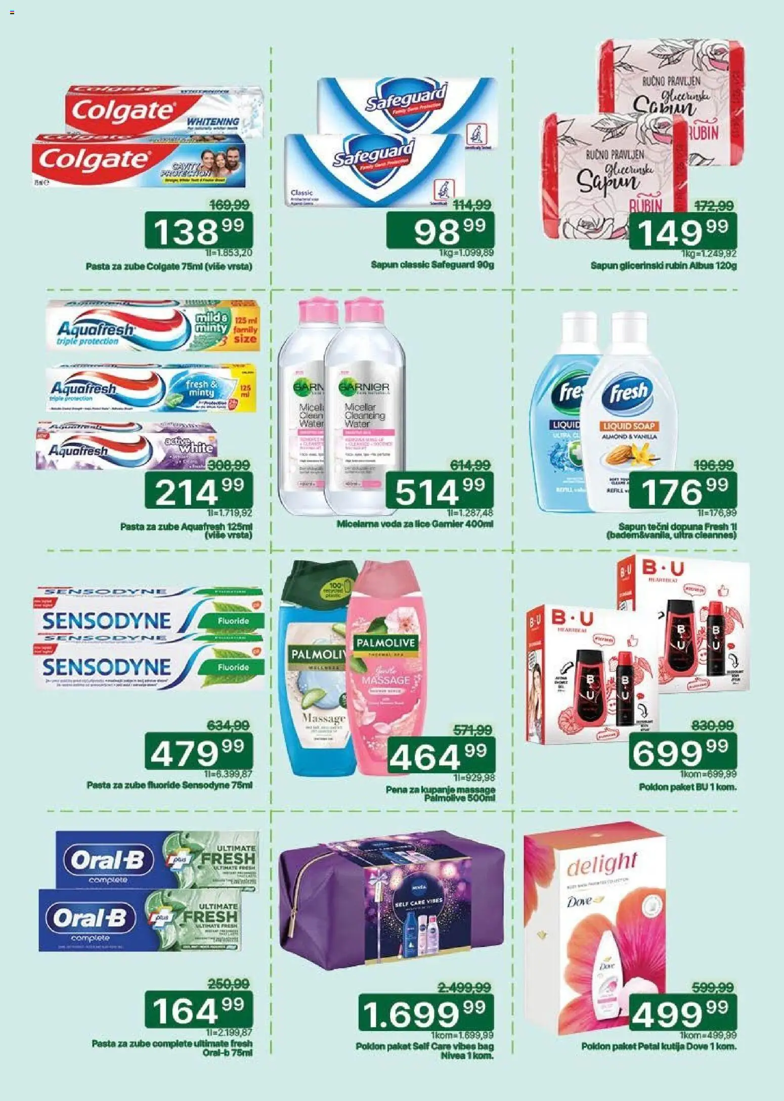 Univerexport katalog - važi od 02.02.2026 | Strana: 26 | Proizvode: Kutija, Nivea, Sapun, Pasta za zube
