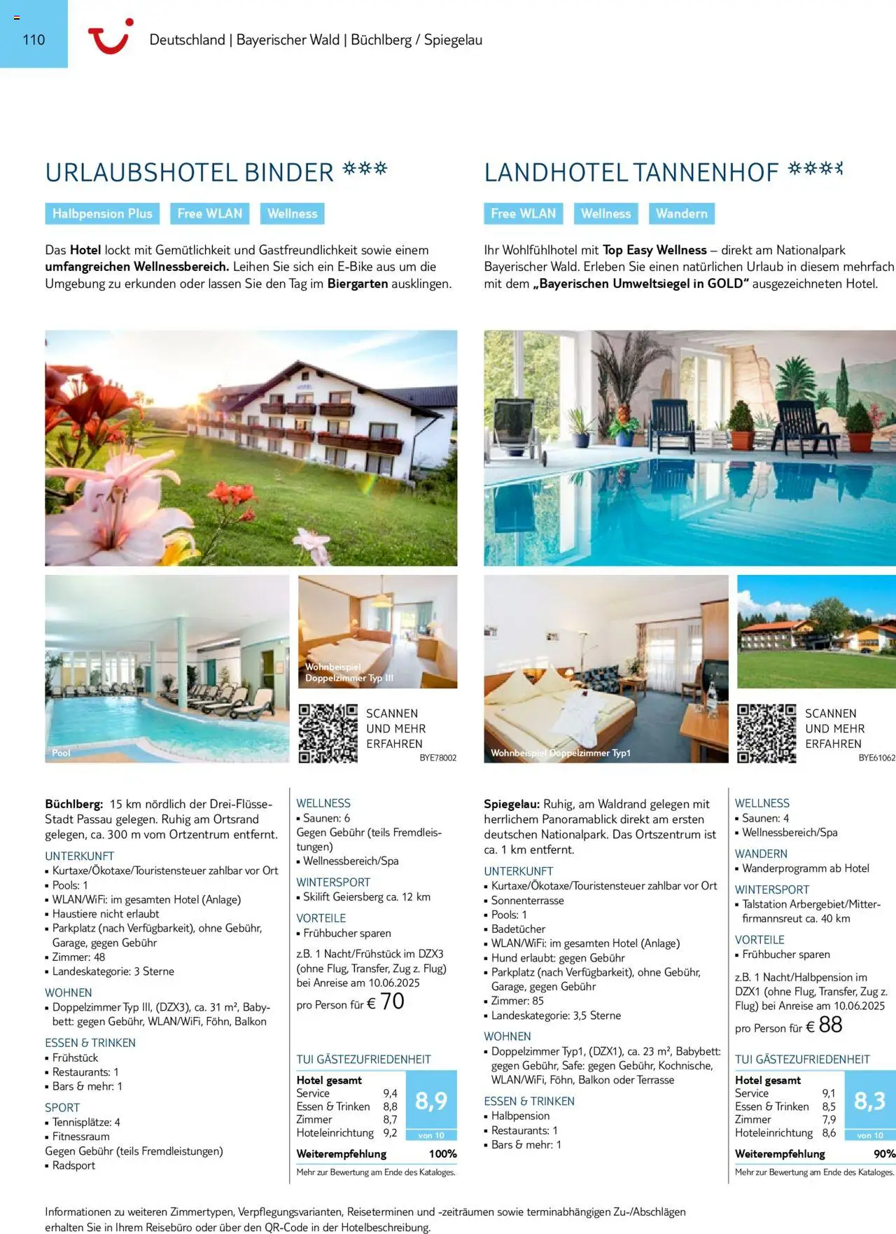 TUI Prospekt 	 – gültig ab 01.11.2024 | Seite: 110 | Produkte: Top, Bett, Babybett