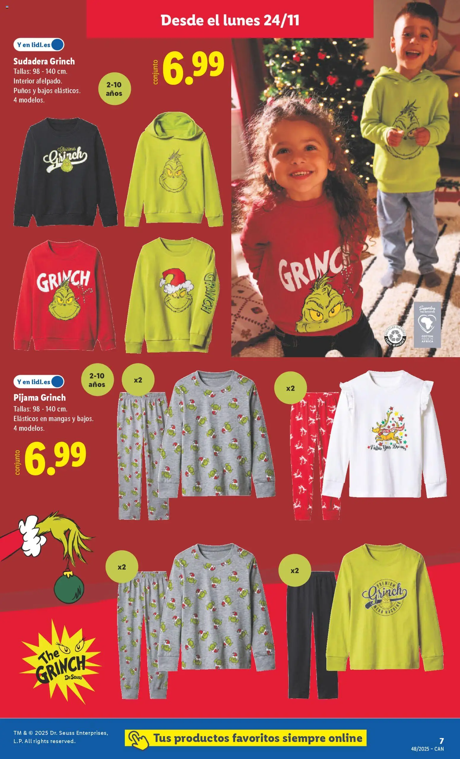 Lidl - Black Friday Canarias │ válido desde el 24.11.2025 | Página: 11 | Productos: Sudadera, Pijama