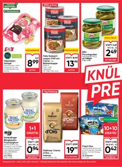 Maximarkt Flugblatt ab 16.10.2025 gültig | Seite: 4 | Produkte: Gurken, Chili, Milch, Joghurt