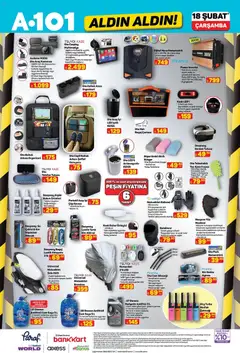 18.02.2026 tarihinden itibaren geçerli olan A101 kataloğu önizlemesi | Sayfa: 7