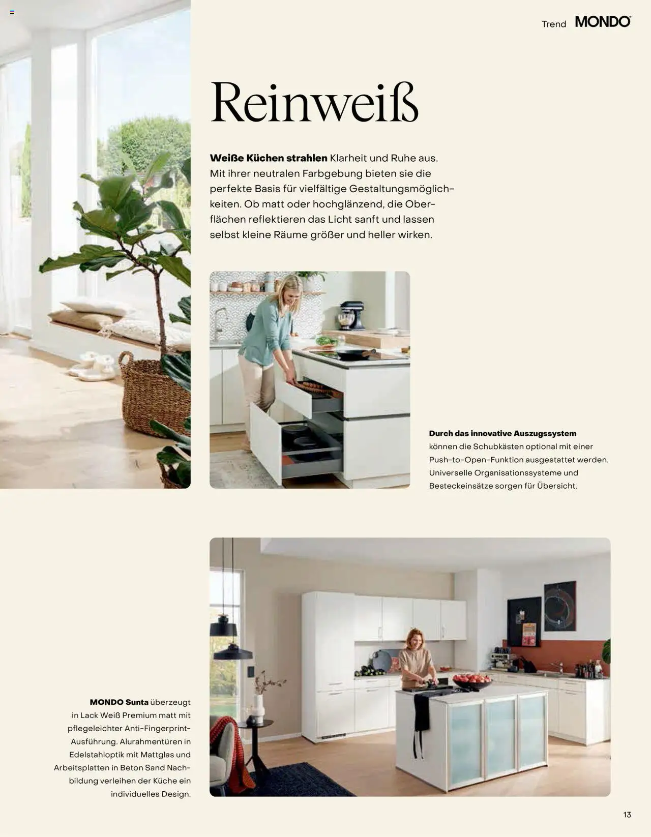 Ostermann Mondo Küchenprospekt – gültig ab 26.05.2025 | Seite: 13 | Produkte: Küche, Kuchen