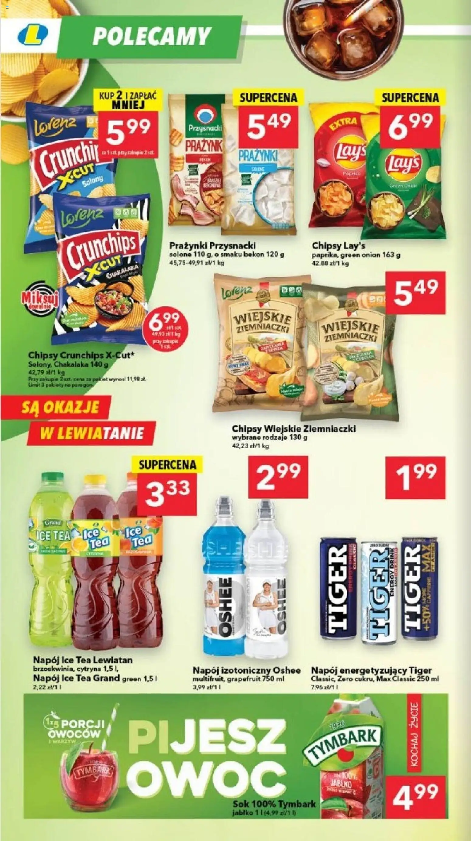Lewiatan gazetka - Gdańsk od 06.11.2025 | Strona: 6 | Produkty: Chipsy, Ice Tea, Ziemniaczki, Sok