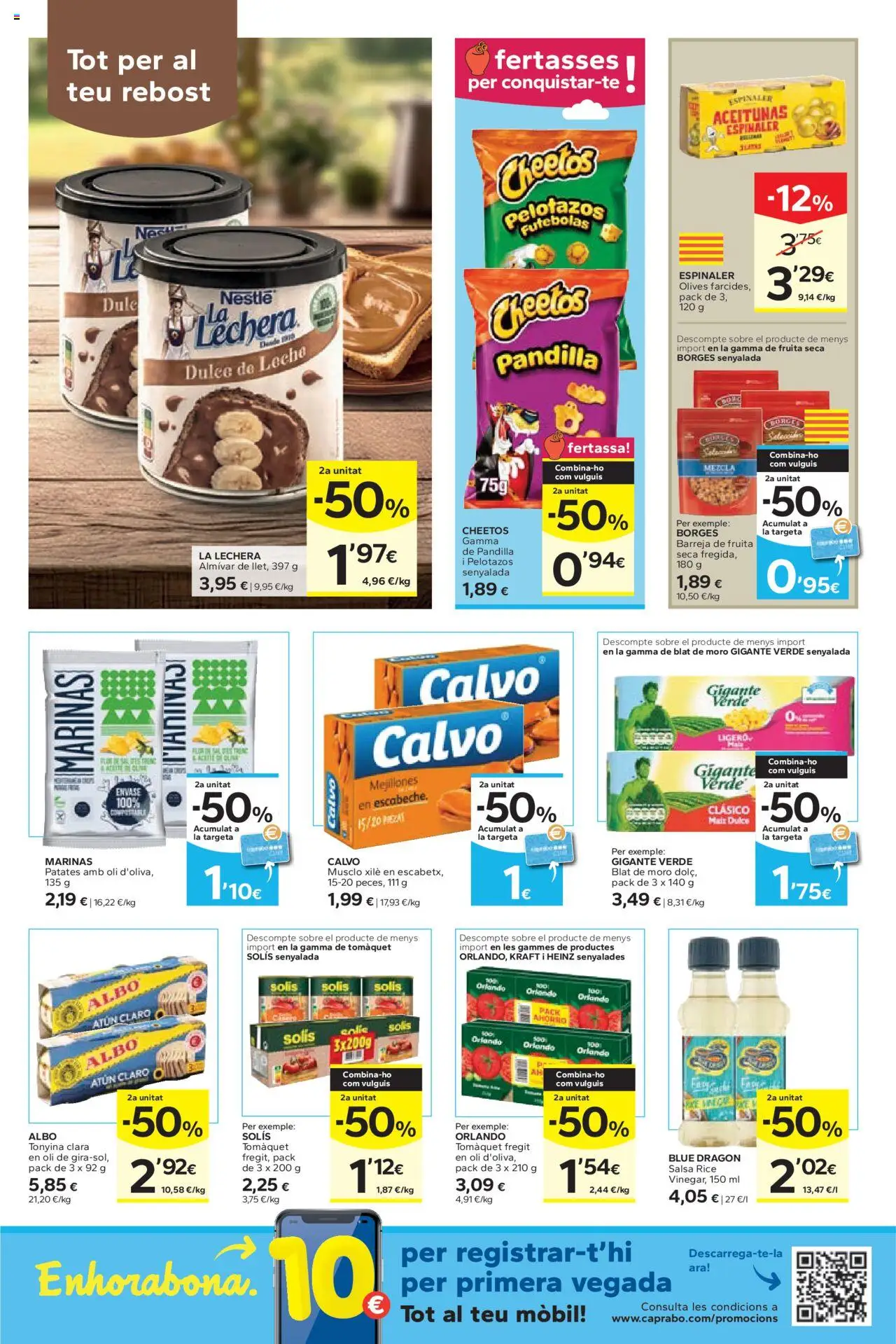 Caprabo - Provincia de Barcelona │ válido desde el 14.08.2025 | Página: 11 | Productos: Leche, Atún claro