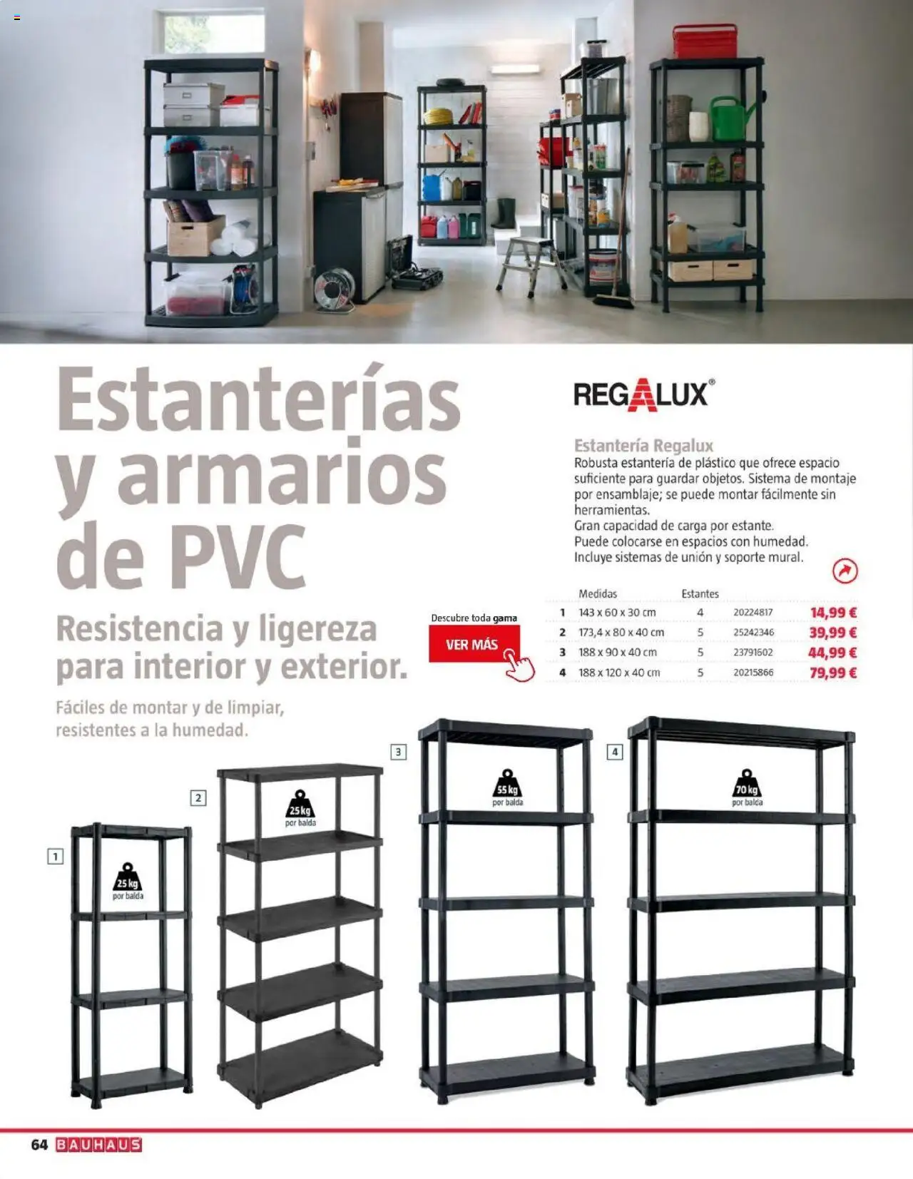 Bauhaus folleto │ válido desde el 05.08.2025 | Página: 64