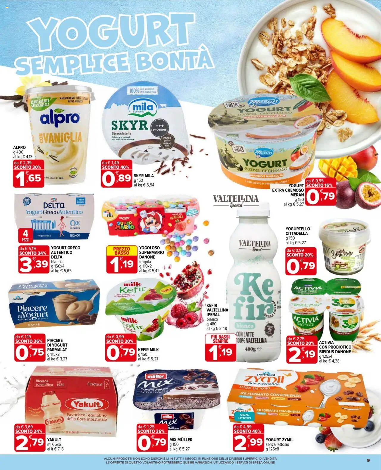 Volantino Iperal del 17.09.2025 | Pagina: 9 | Prodotti: Crema, Latte, Mango, Noci
