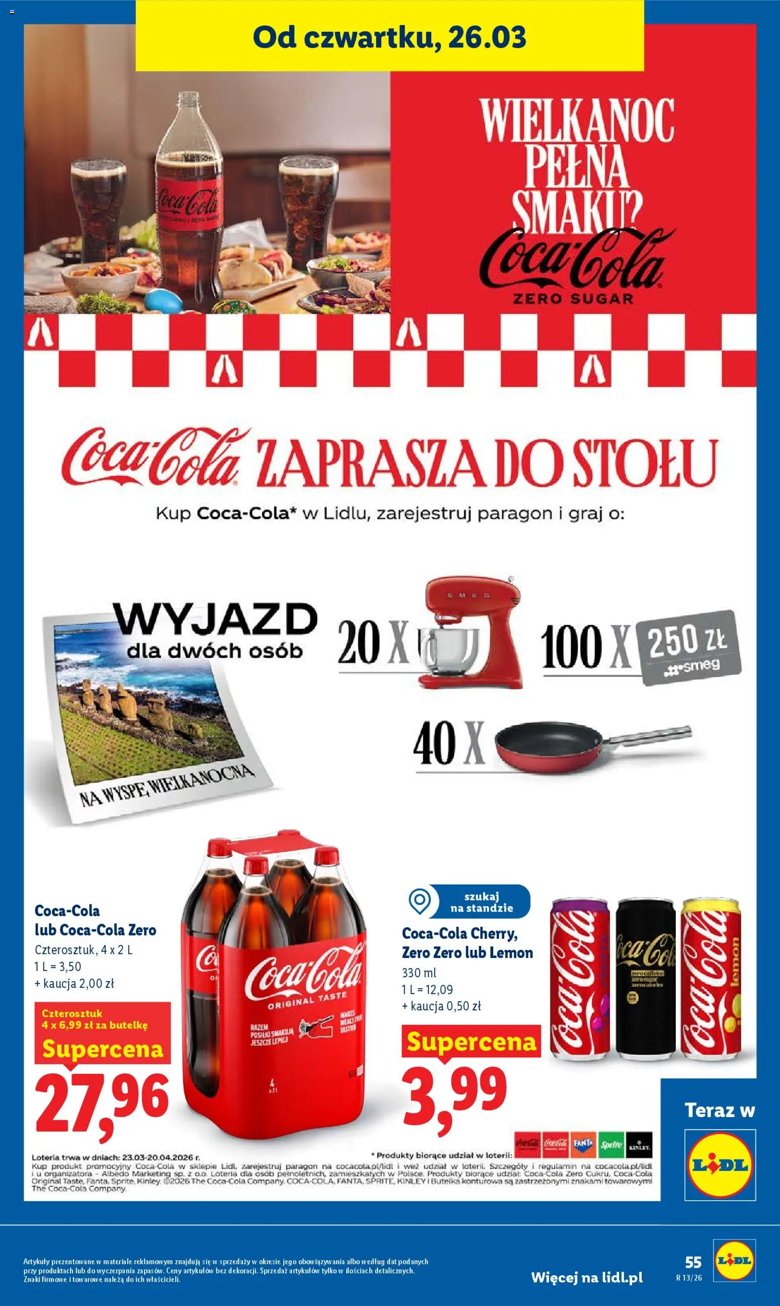 Lidl gazetka od 26.03.2026 | Strona: 55 | Produkty: Sprite