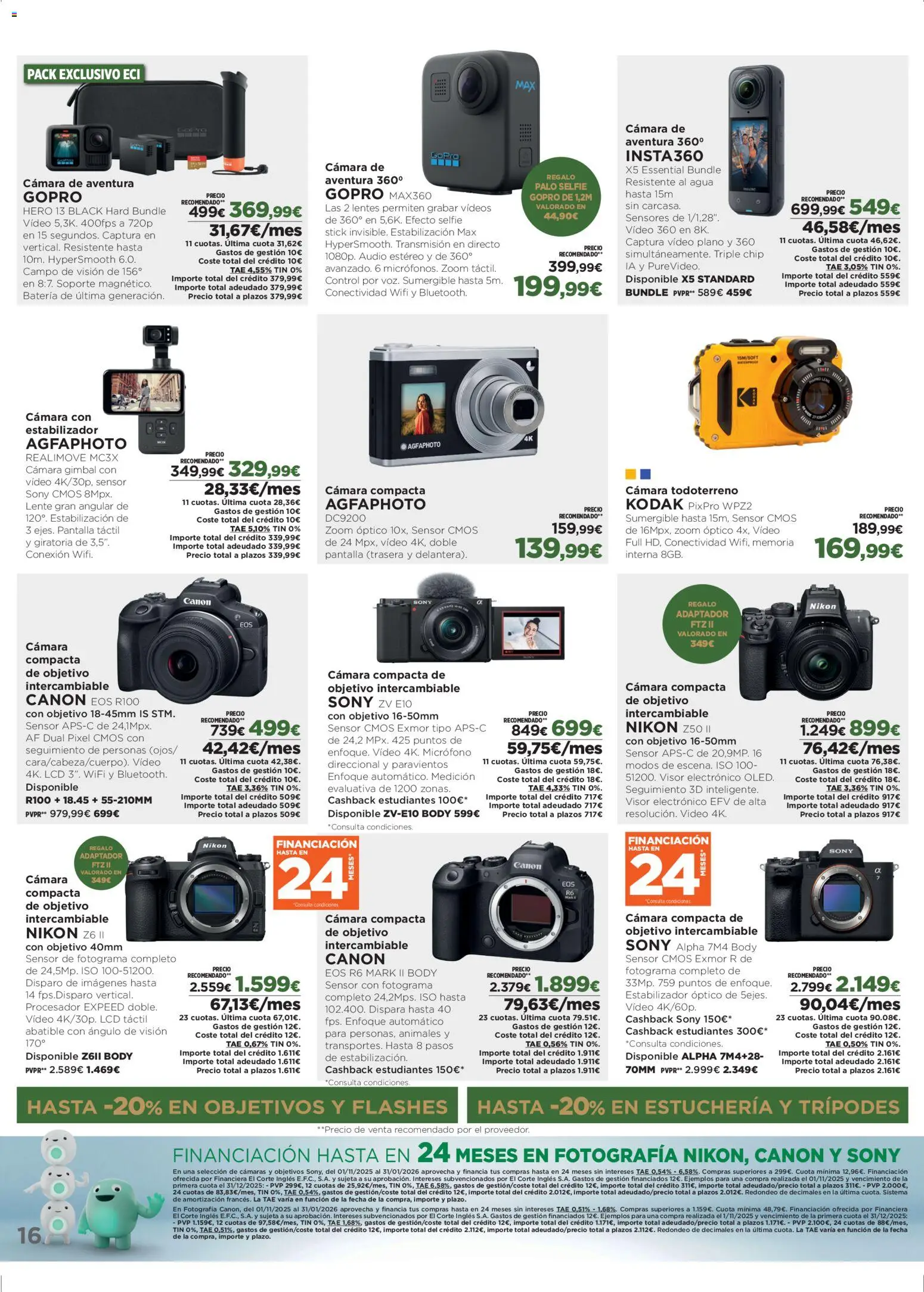 El Corte Inglés ofertas │ válido desde el 29.12.2025 | Página: 16 | Productos: Video, Audio, Body, Batería