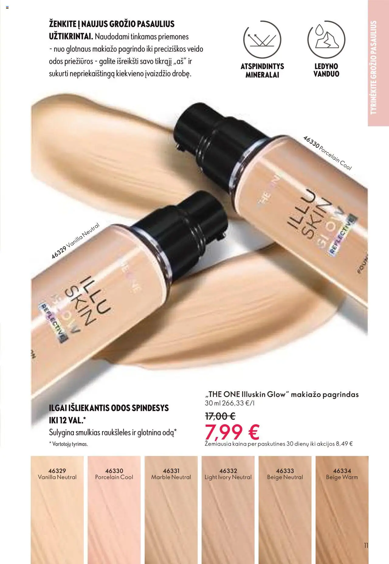 Oriflame - Katalogas 12 2025│galioja nuo 24.08.2025 | Puslapis: 11 | Prekių: Makiažo pagrindas