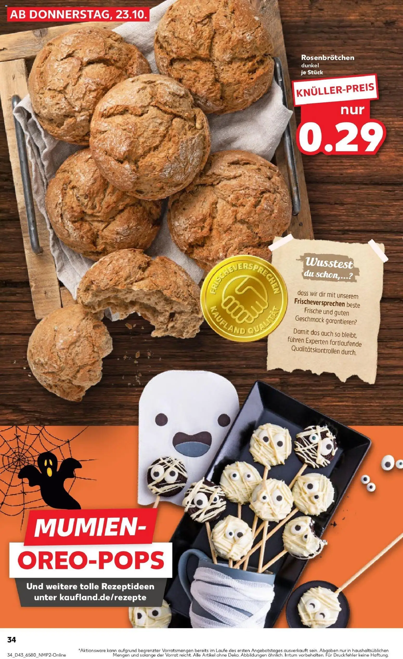 Kaufland prospekt Holzminden	 – gültig ab 26.10.2025 | Seite: 34
