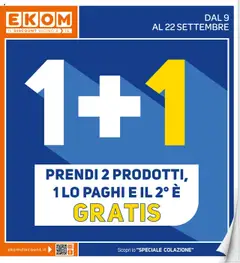 Anteprima del volantino Volantino Ekom	 valido a partire dal 09.09.2025
