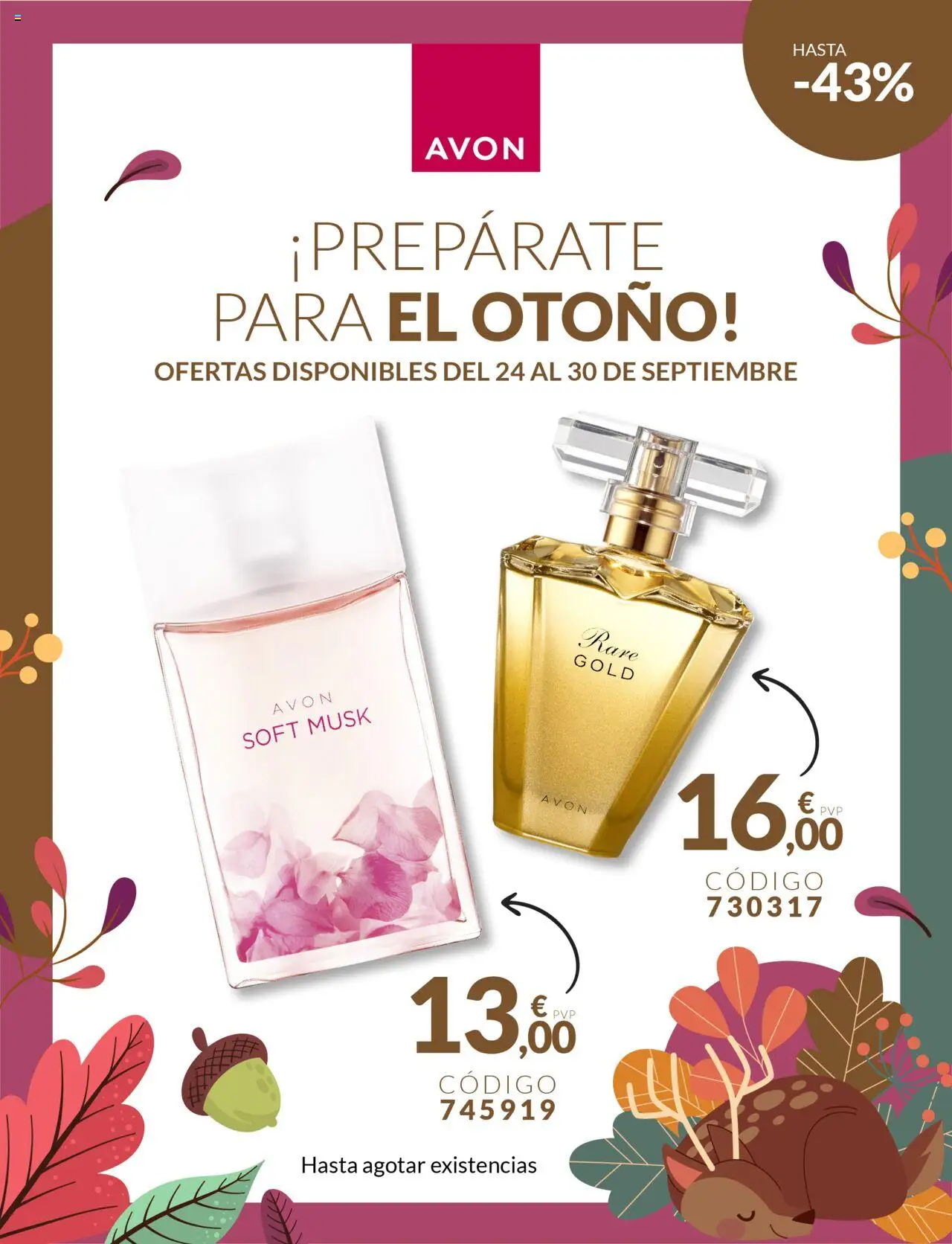 Avon - Préparate para el otoño │ válido desde el 18.09.2025 | Página: 4 | Productos: Eau de toilette, Eau de parfum
