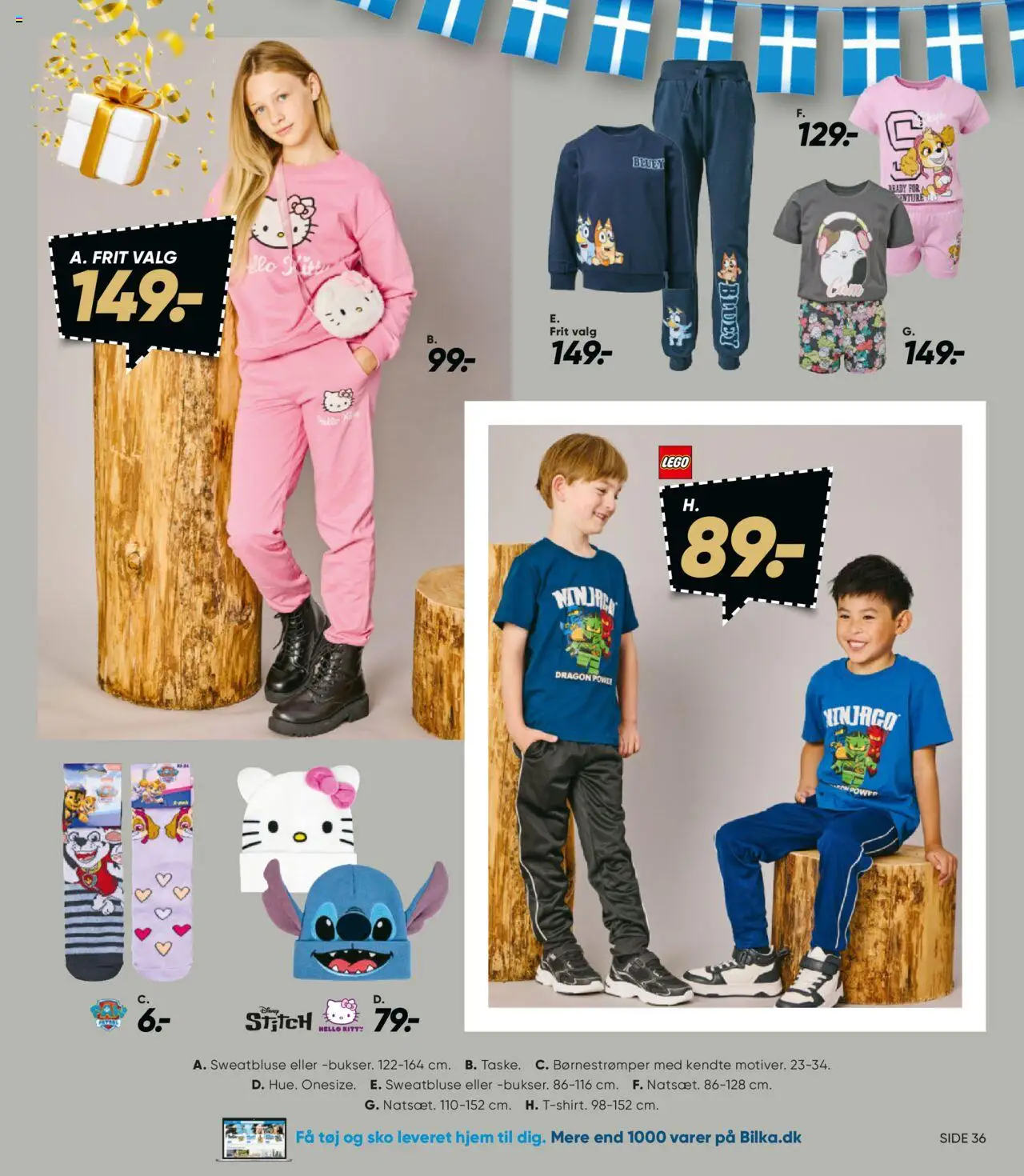 Bilka tilbudsavis – gyldig fra 03.10.2025 | Side: 39 | Produkter: Sko, Tøj