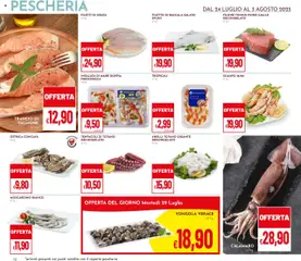 Volantino Pan del 24.07.2025 | Pagina: 12 | Prodotti: Salmone, Insalata, Orata, Tonno