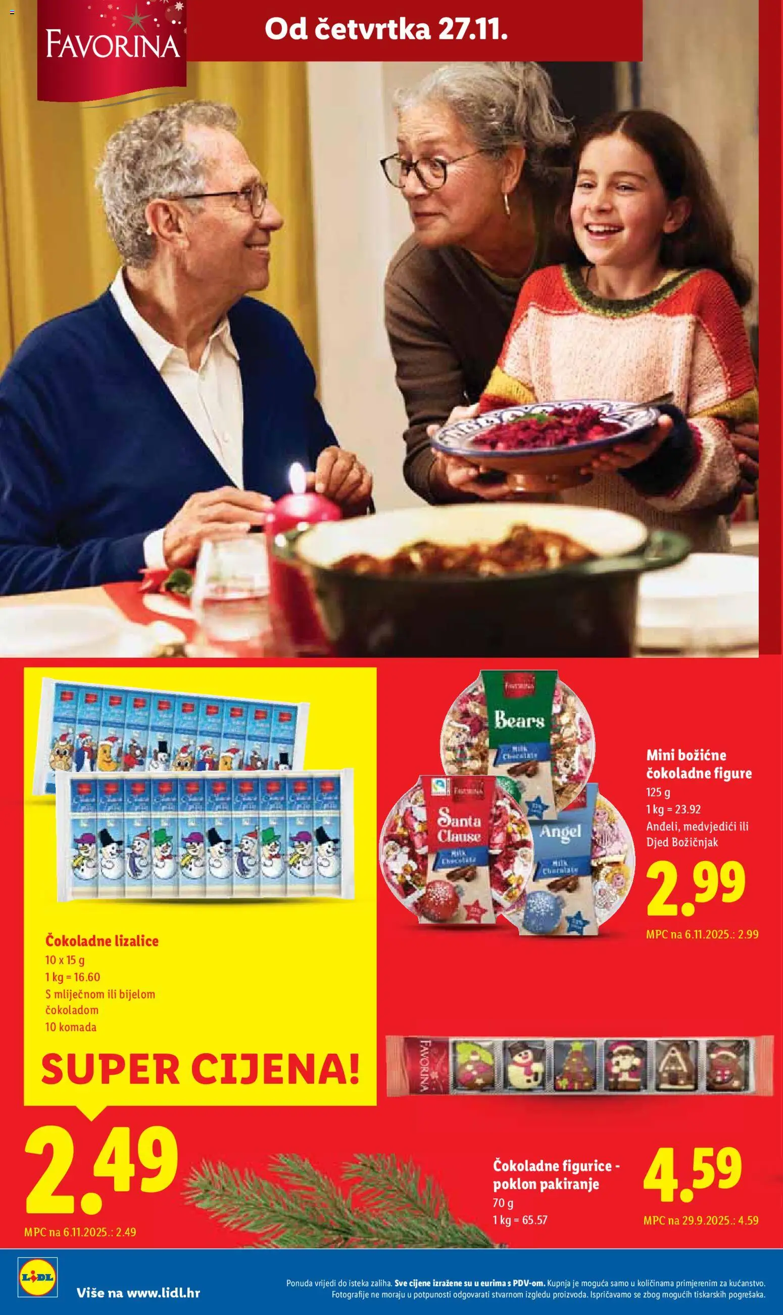 Lidl katalog | vrijedi od 27.11.2025 | Stranica: 20 | Proizvodi: Lizalice